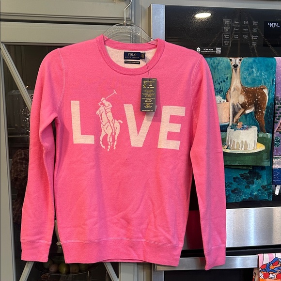 Polo Ralph Lauren Sweaters - Polo by Ralph Lauren Pink Sweater